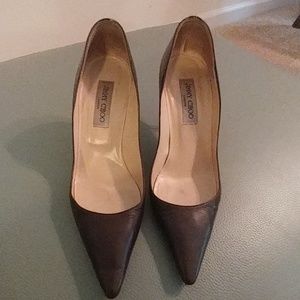 Jimmy Choo Brown Pump sz 38.5